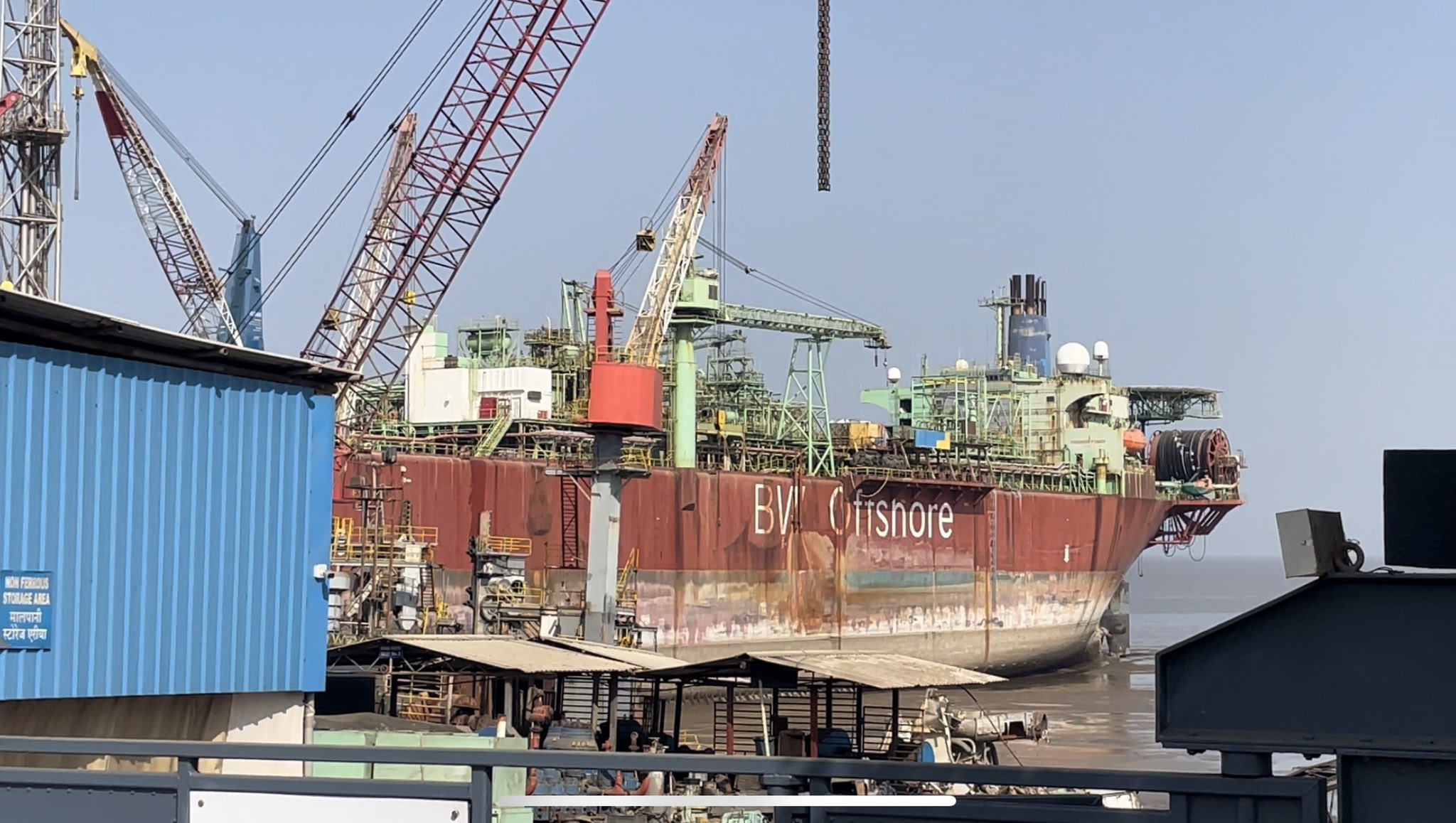 Press Release – Fatal accident at Alang yard during cutting of BW Offshore vessel