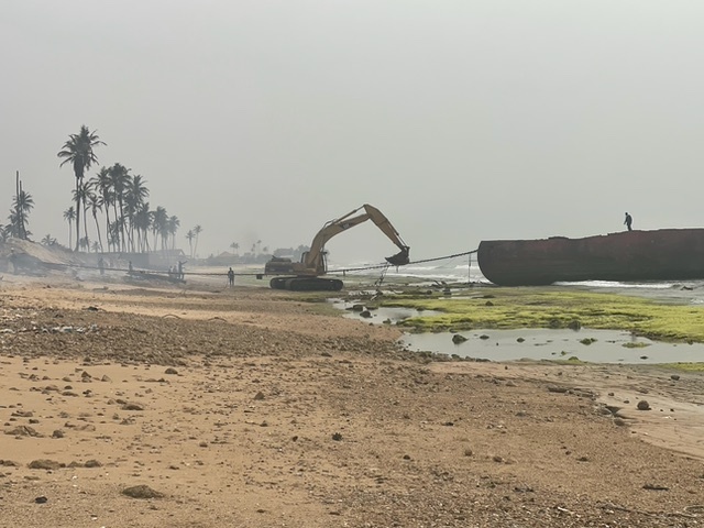 Press Release – Polluting shipbreaking practices threaten Ghanian shores